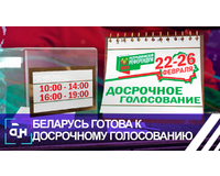 Досрочно проголосовать можно с 22 по 26 февраля включительно