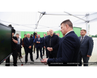 Президент ознакомился с производством пеллет и поставил задачи перед отраслью